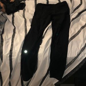black lululemon leggings (size 4)